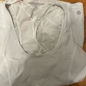 Lululemon Athletica White Tank Top